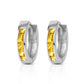 Celestial Sparkle Citrine Earrings