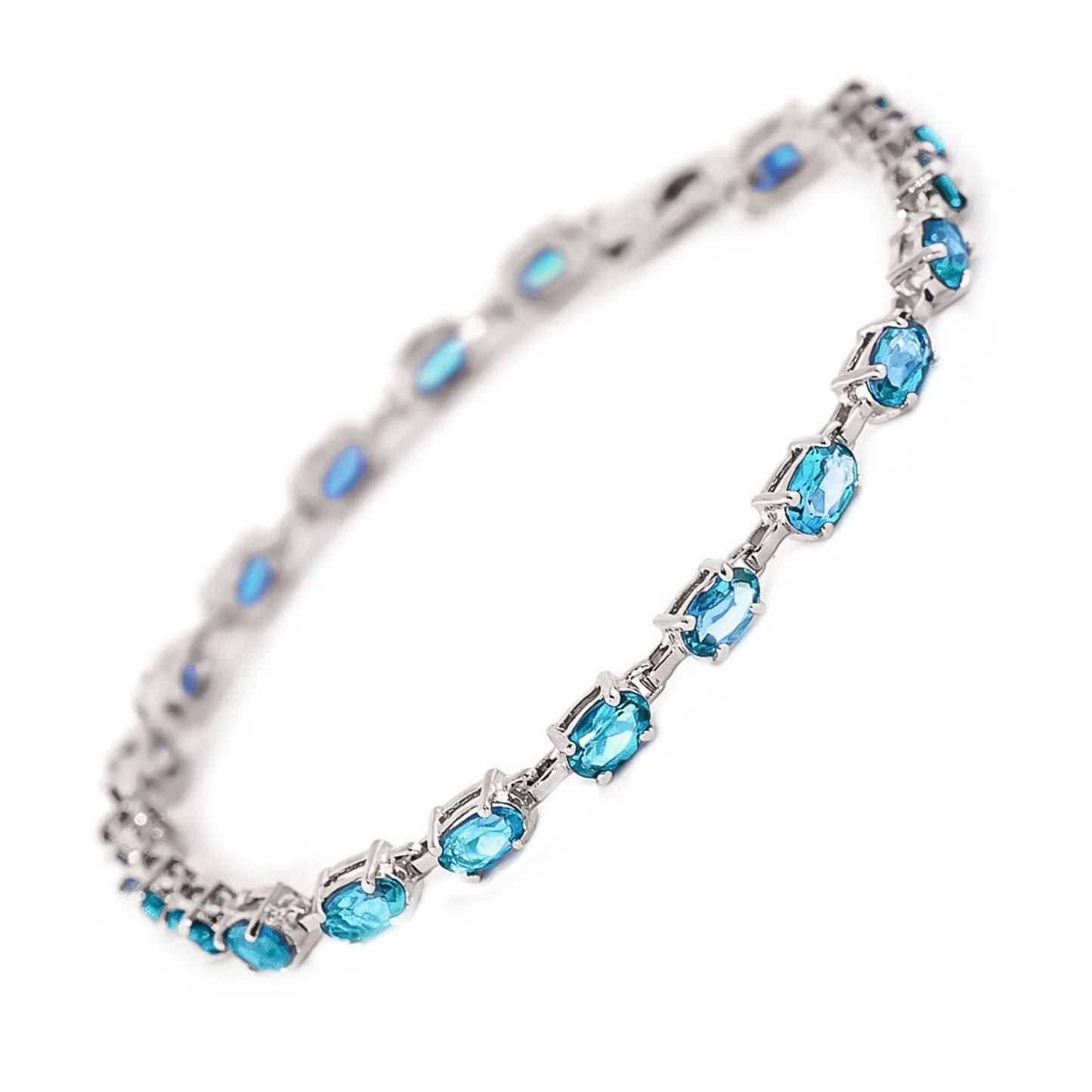 Timeless Essentials Blue Topaz Bracelet