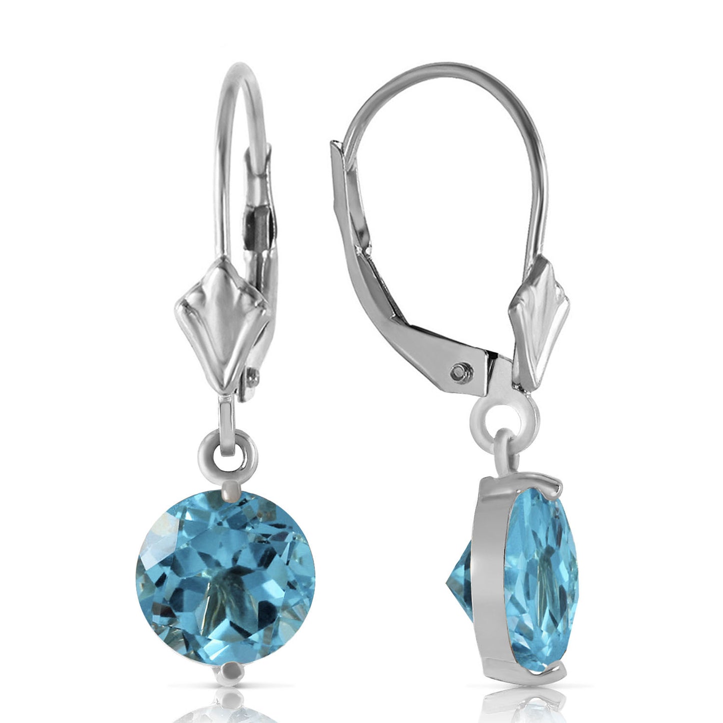 Eternal Gem Blue Topaz Earrings