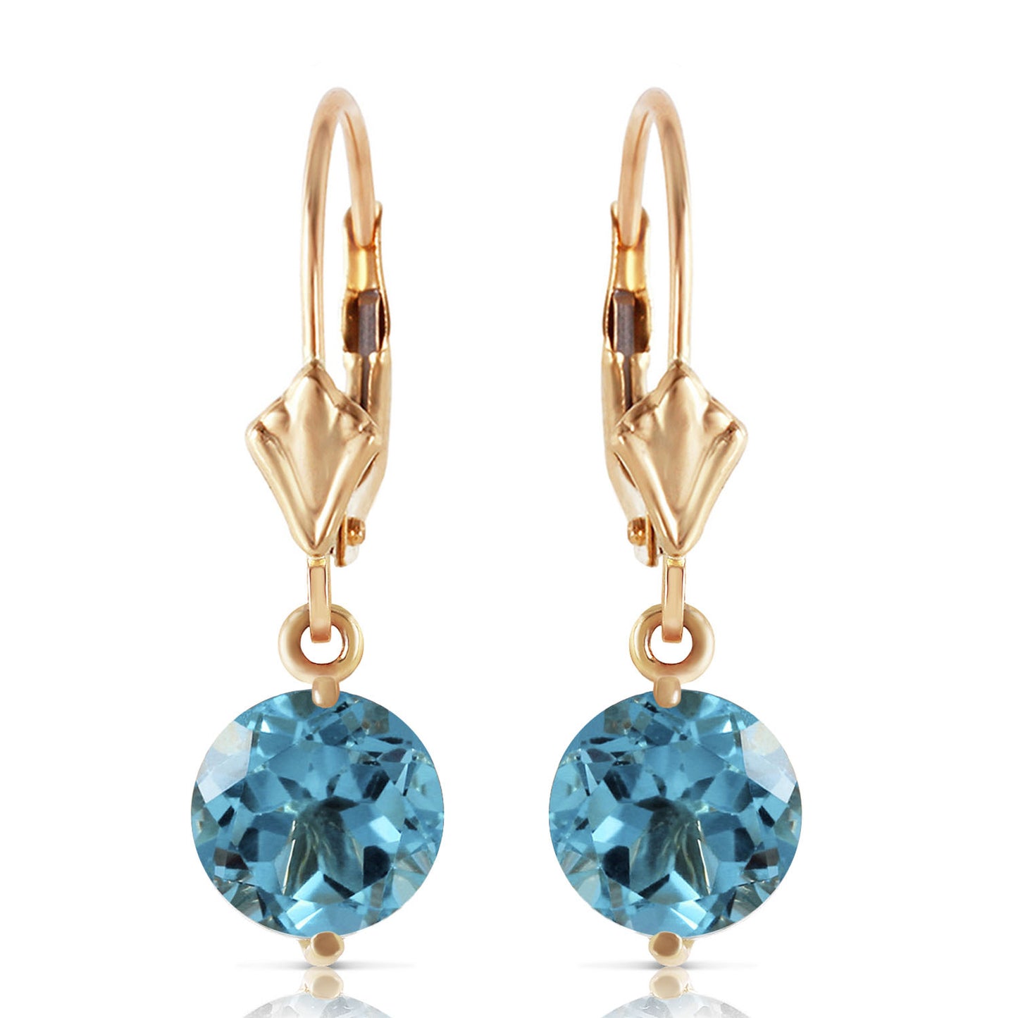 Eternal Gem Blue Topaz Earrings