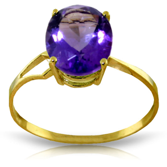 Gleaming Glow Amethyst Ring