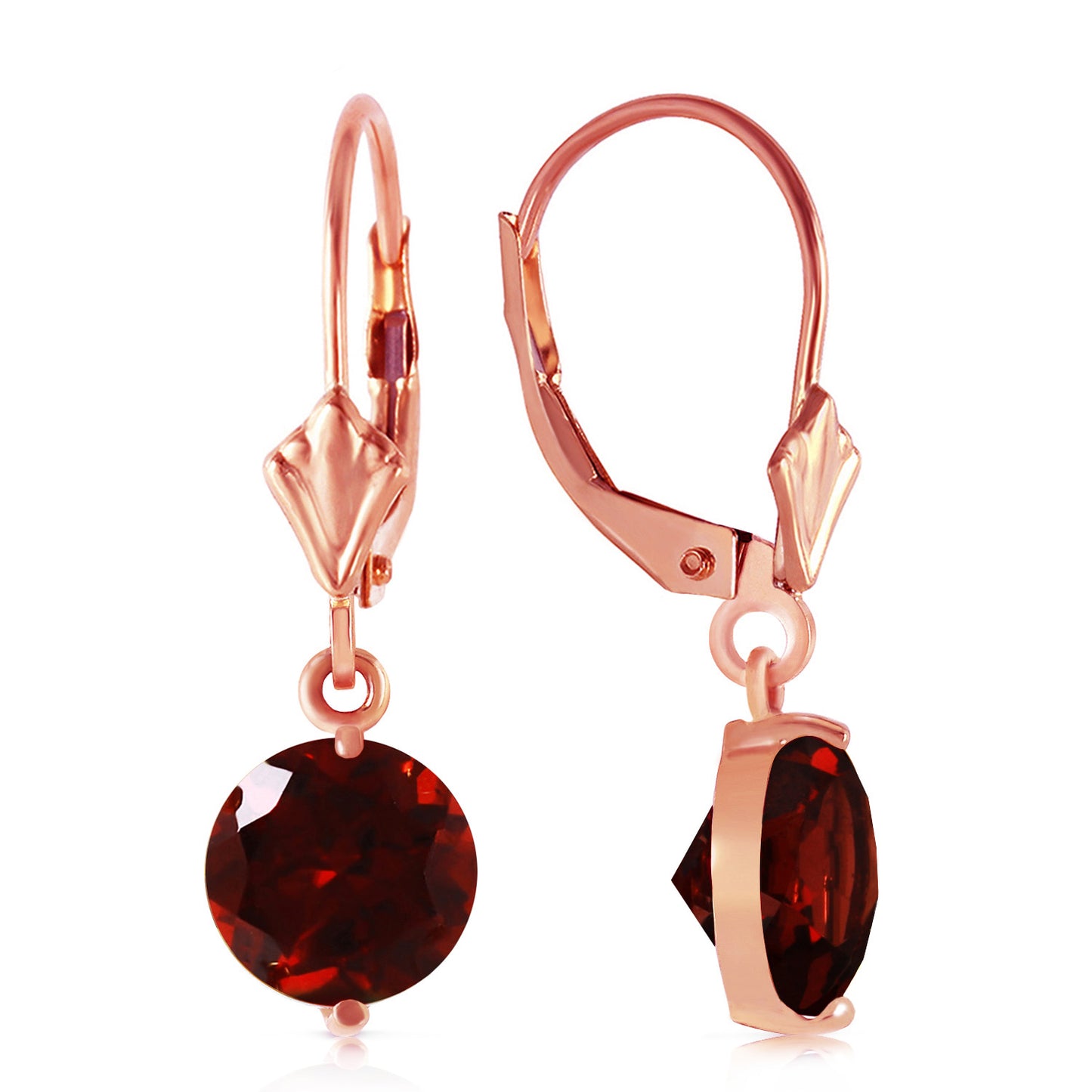 Eternal Gem Garnet Earrings