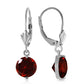 Eternal Gem Garnet Earrings