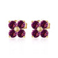 Garden Gem Amethyst Earrings