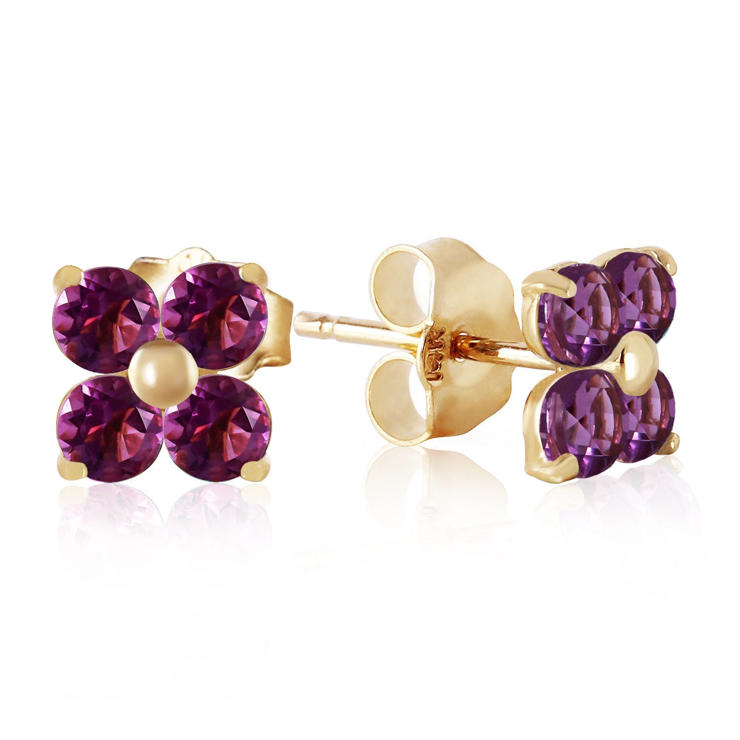 Garden Gem Amethyst Earrings