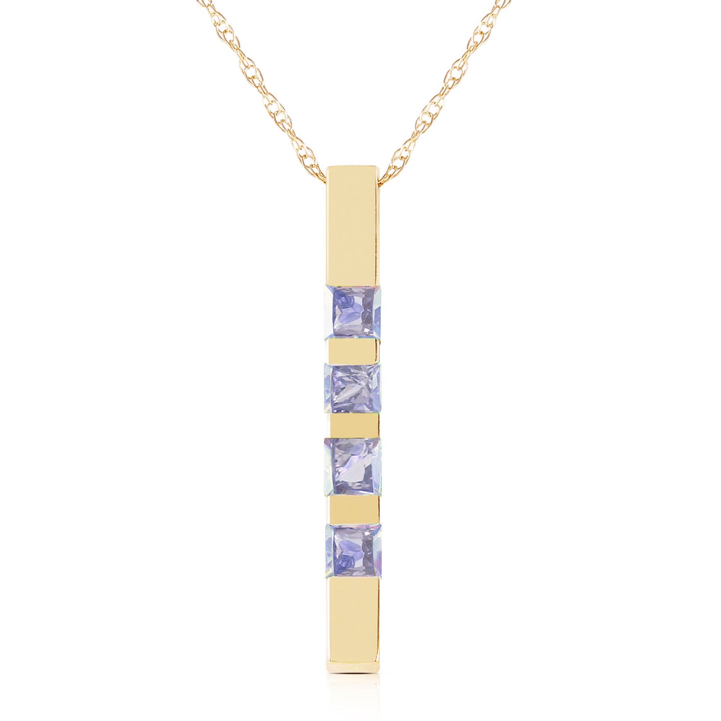 Gemline Gleam Tanzanite Necklace