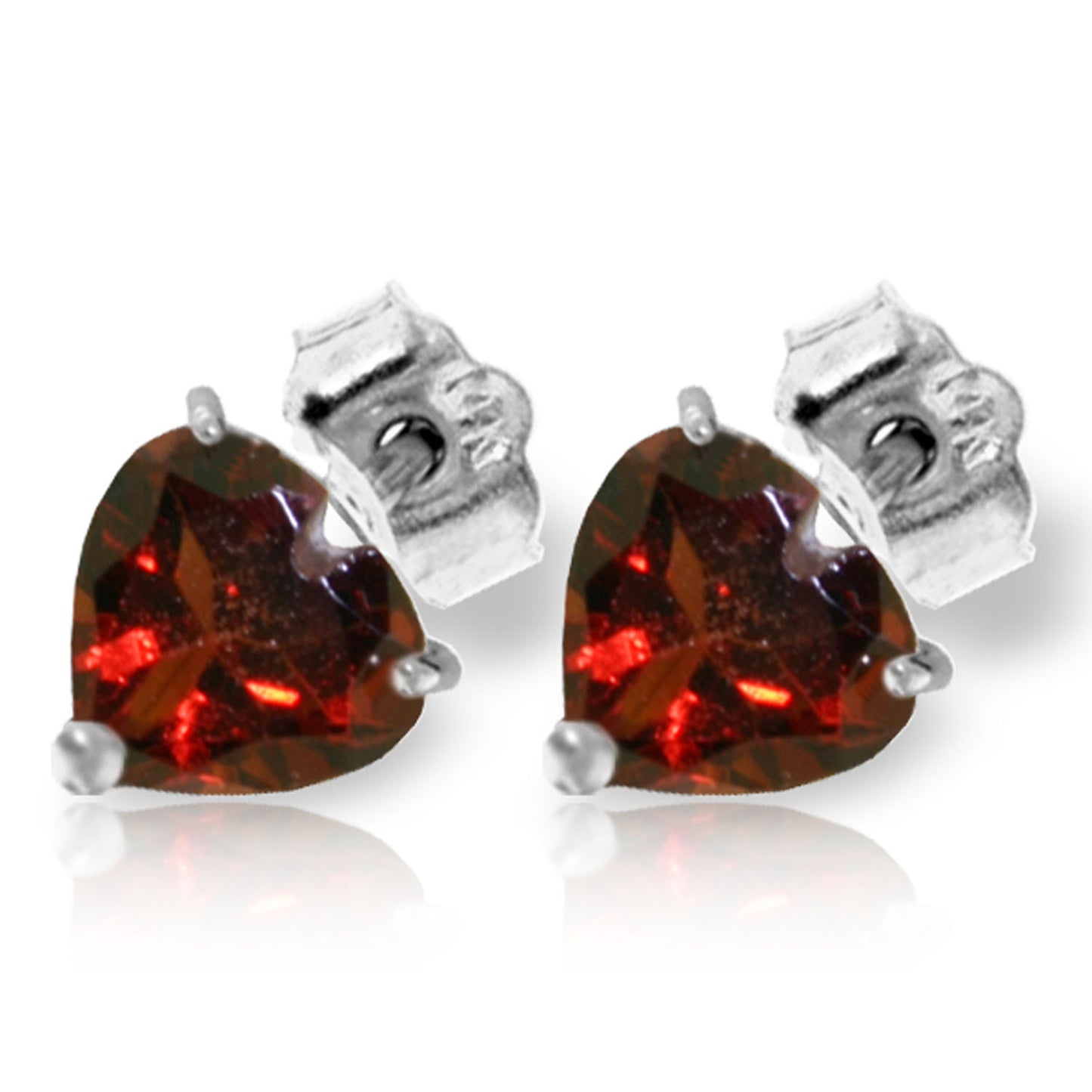 Radiant Love Garnet Earrings