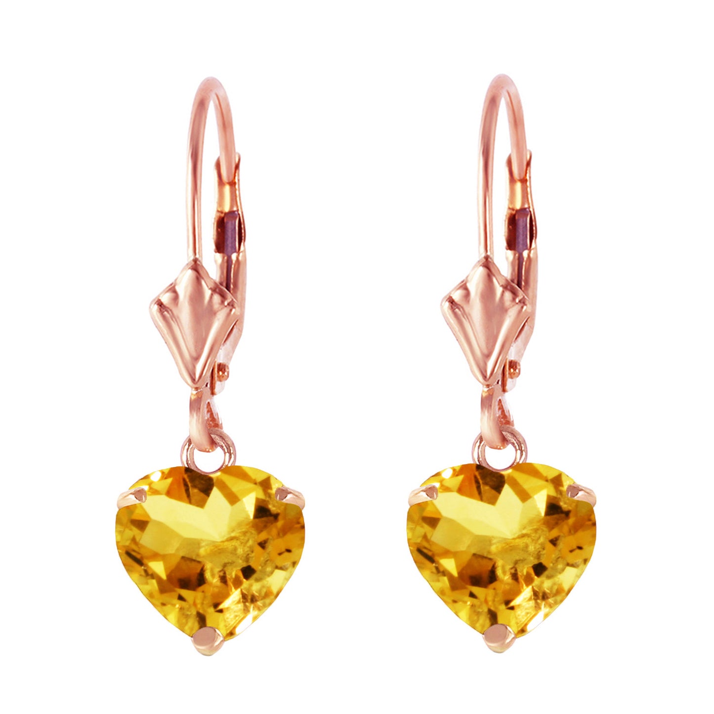 Eternal Love Citrine Earrings