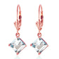 Precious Facade Aquamarine Earrings