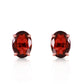 1.8 Carat 14K Solid Gold Dream Big Garnet Earrings