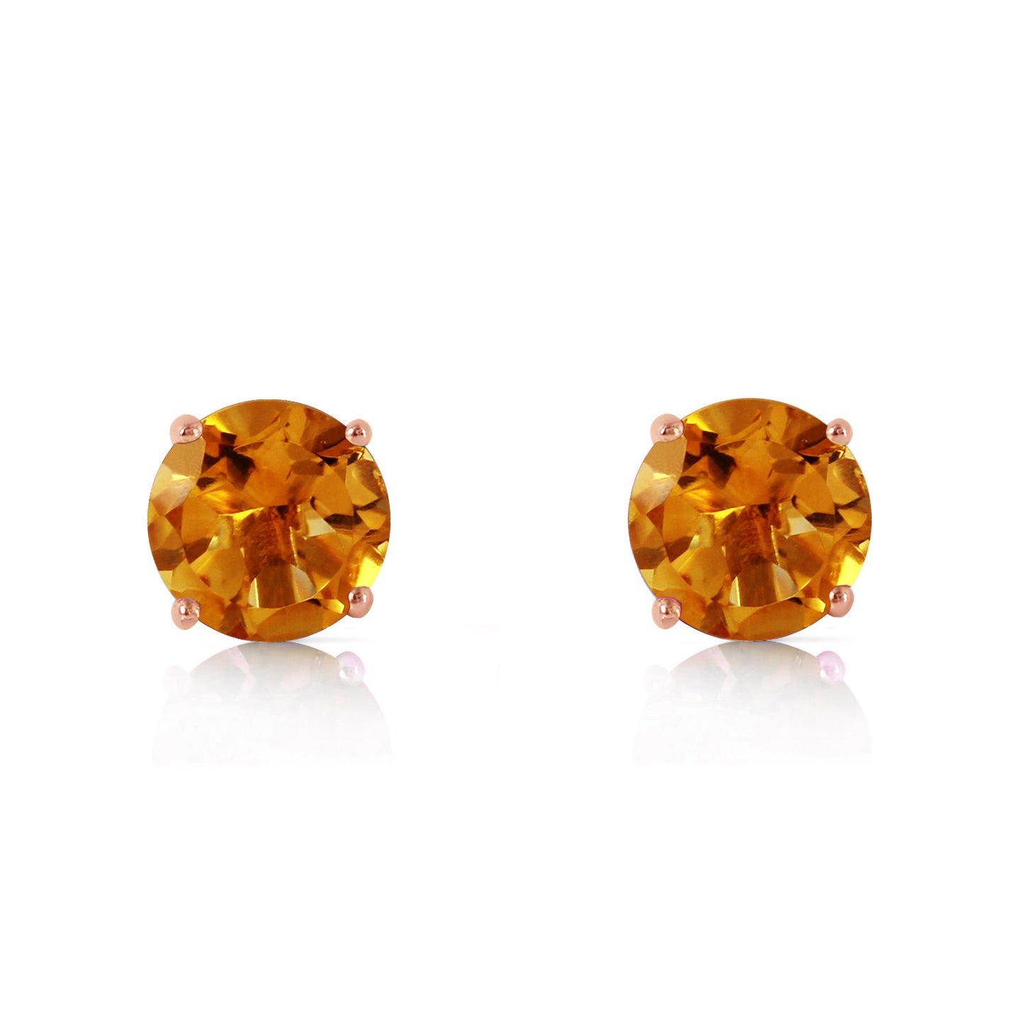 Subtle Sparkle Citrine Earrings