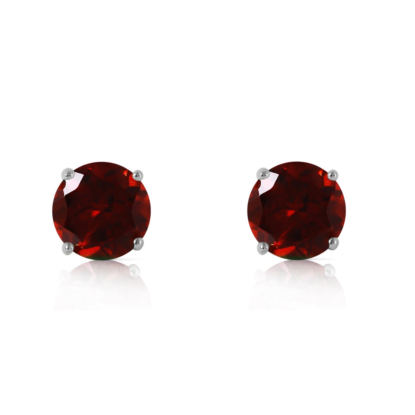 Subtle Sparkle Garnet Earrings