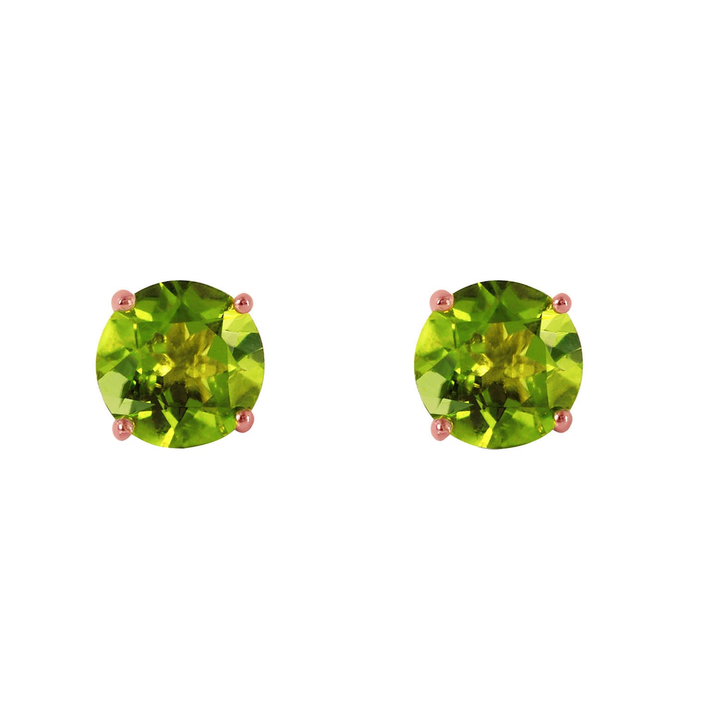 Subtle Sparkle Peridot Earrings