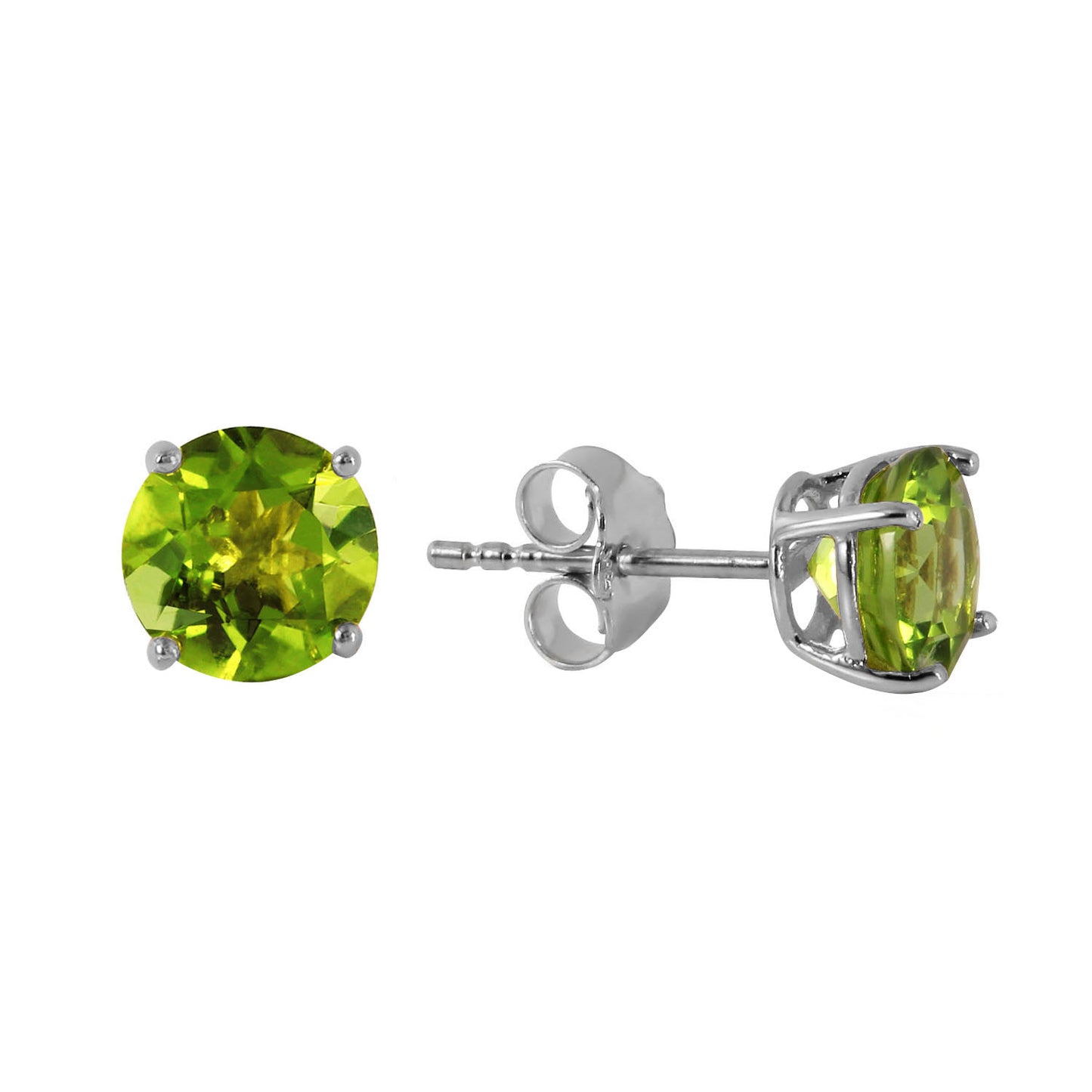 Subtle Sparkle Peridot Earrings