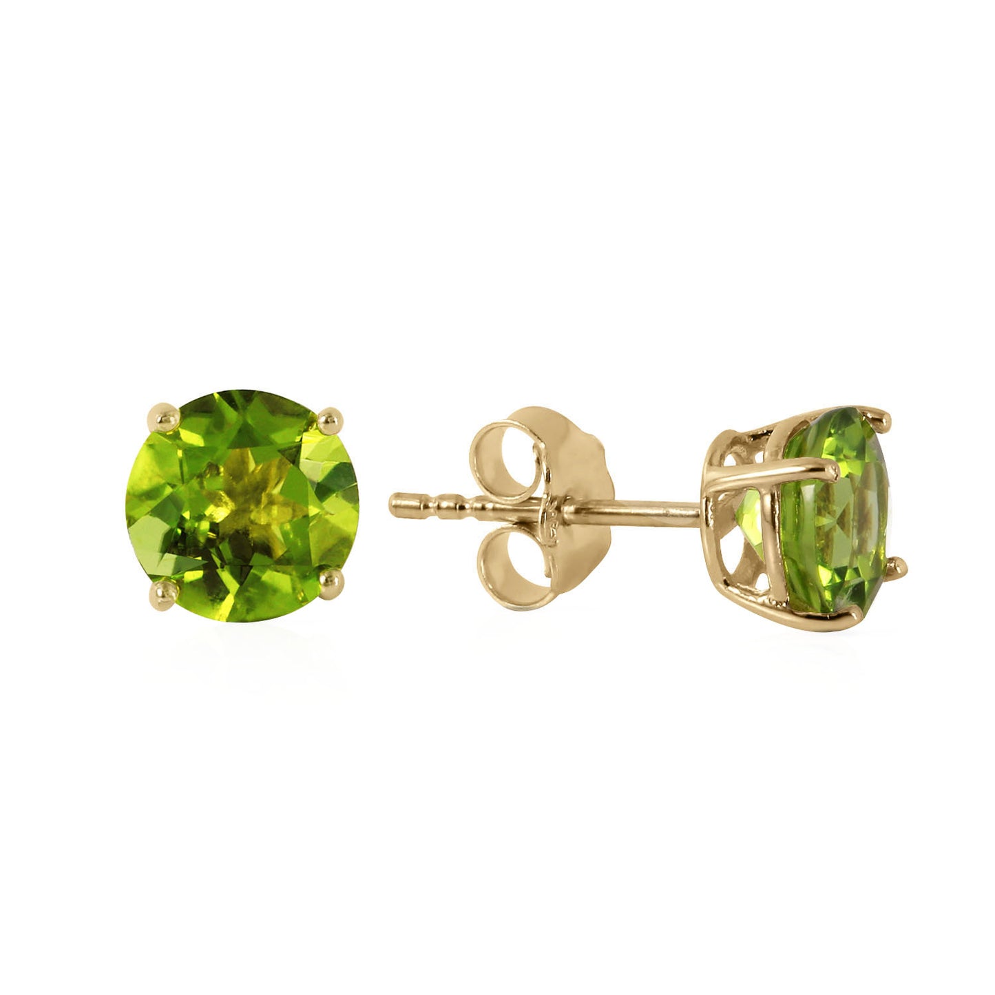 Subtle Sparkle Peridot Earrings