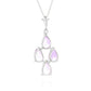 Teardrop Gem Amethyst Necklace