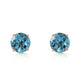 0.95 Carat 14K Solid Gold Honored Guest Blue Topaz Earrings