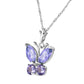 Glimmering Wings Tanzanite Necklace