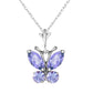 Glimmering Wings Tanzanite Necklace