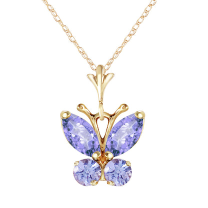 Glimmering Wings Tanzanite Necklace