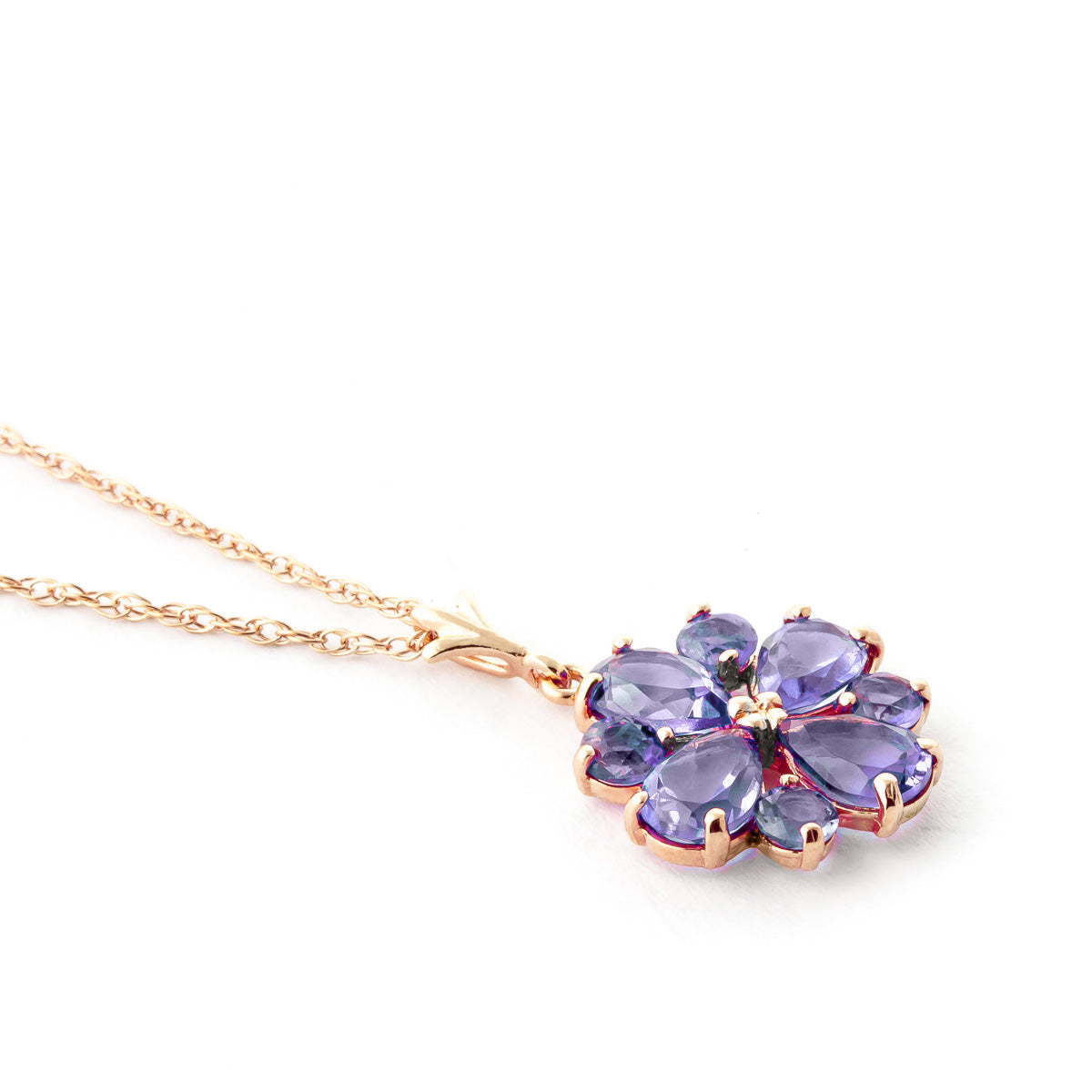 Serene Sparkle Tanzanite Necklace