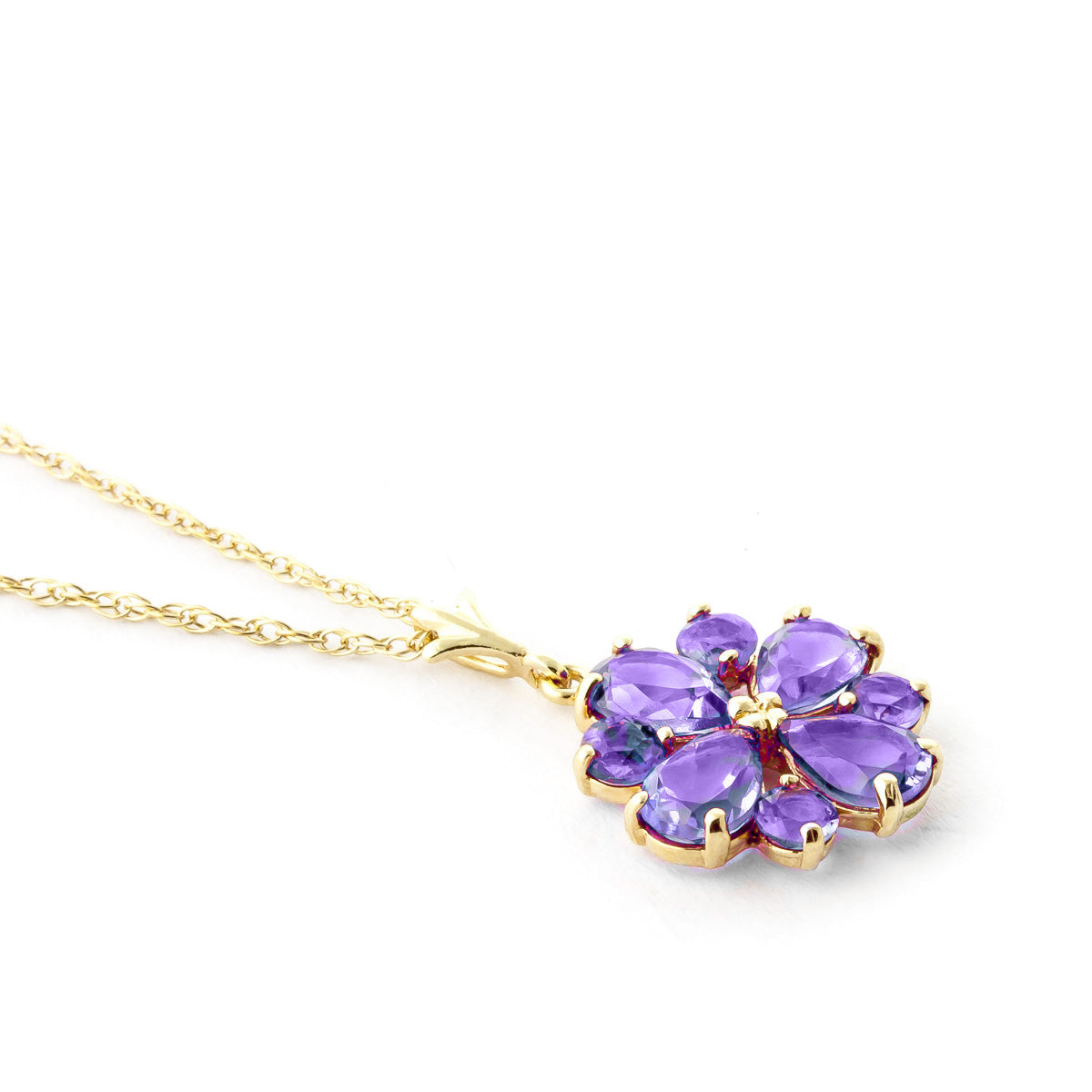 Serene Sparkle Tanzanite Necklace