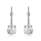 Zen Solitaire Diamond Earrings