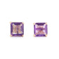 Soulful Edge Amethyst Earrings