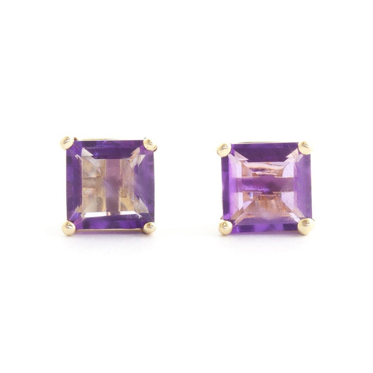 Soulful Edge Amethyst Earrings