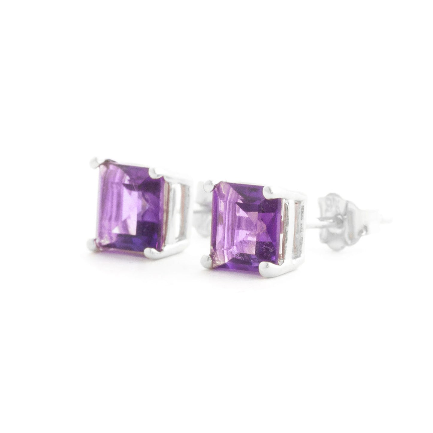 Soulful Edge Amethyst Earrings