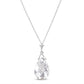 Ethereal Grace White Topaz Necklace