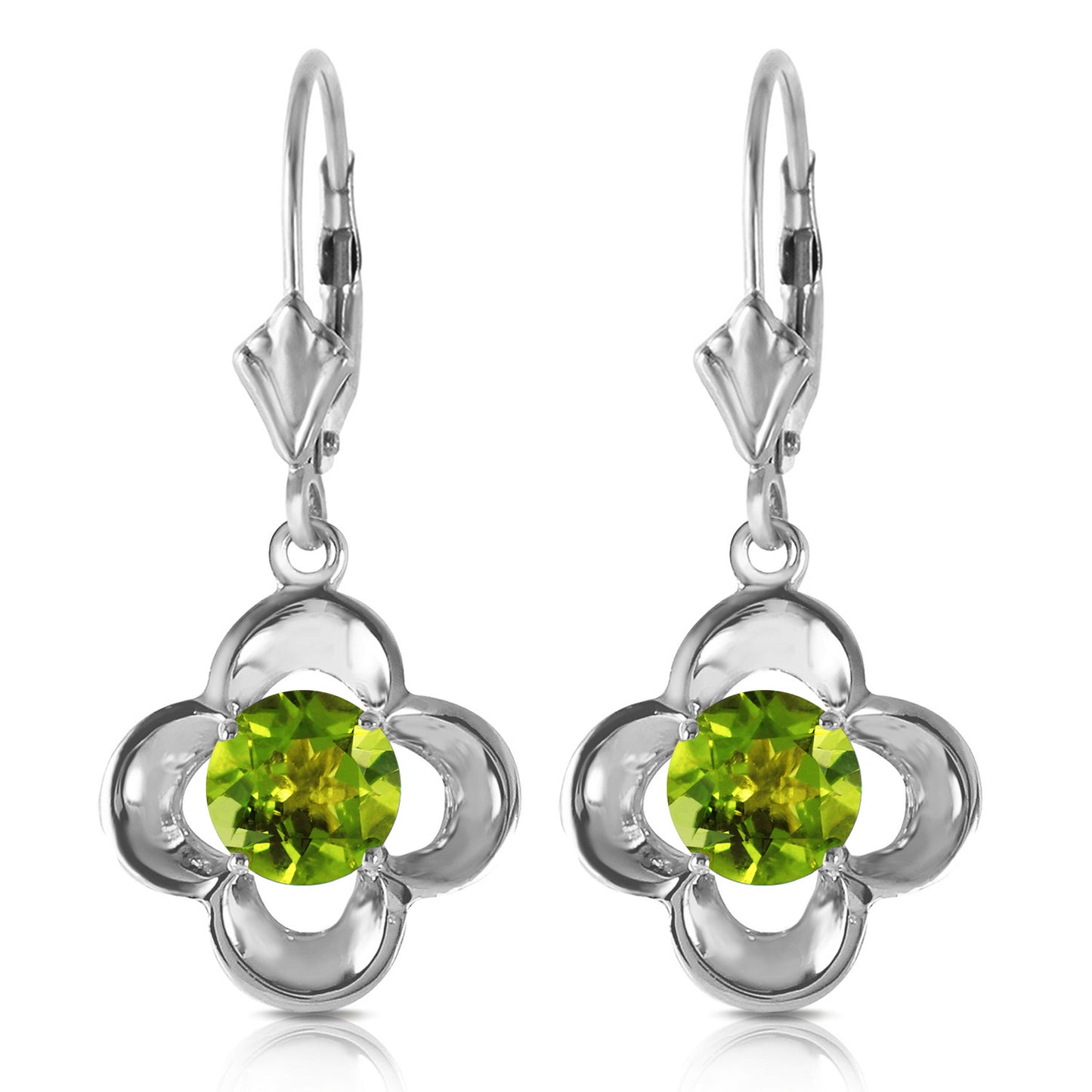 Bloomstone Blossom Peridot Earrings