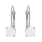 Zen Solitaire Opal Earrings