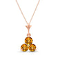 Trinity Gems Citrine Necklace