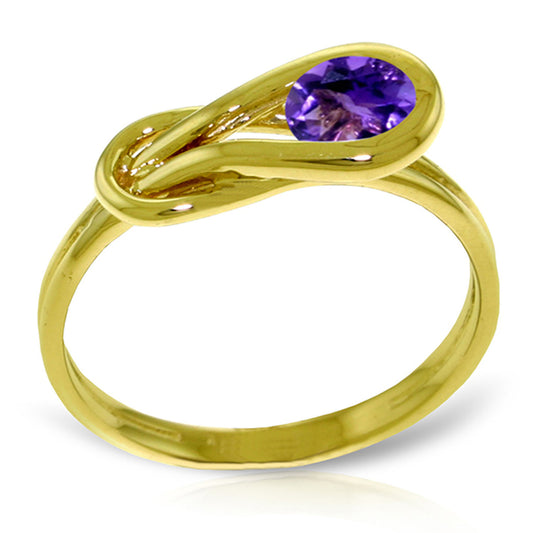 Lockstone Amethyst Ring