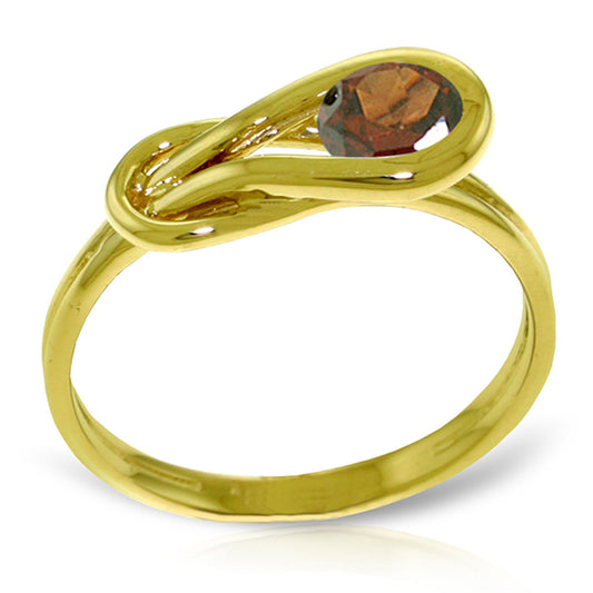 Lockstone Garnet Ring