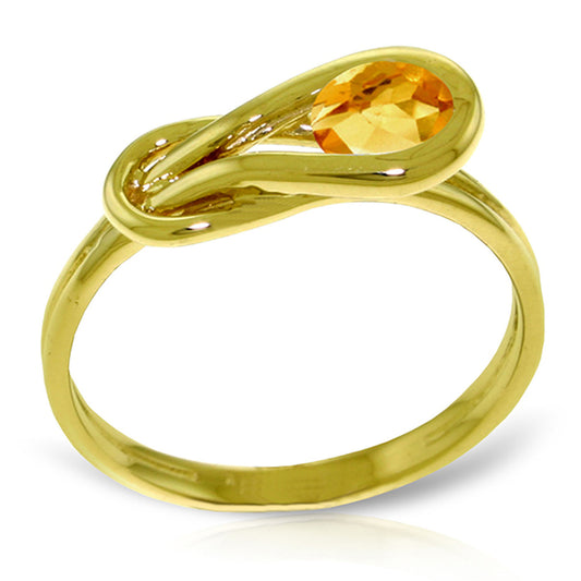 Lockstone Citrine Ring