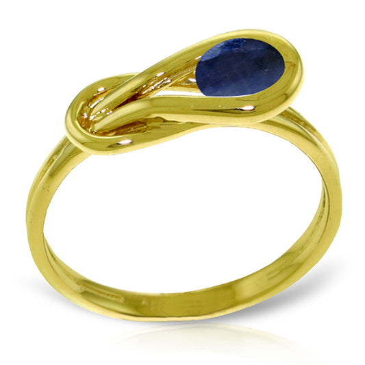 Lockstone Sapphire Ring