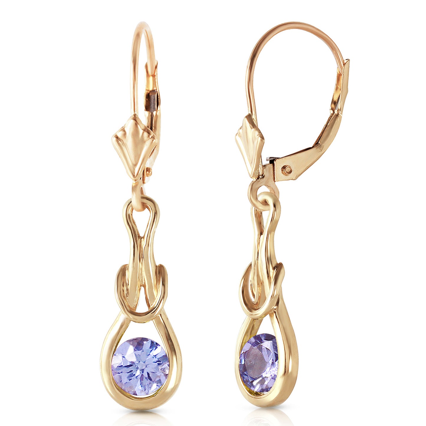 Lockstone Tanzanite Earrings