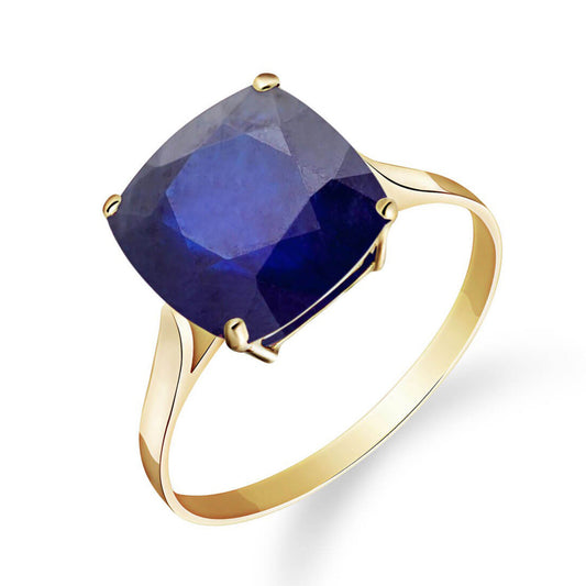 Elegant Spark Sapphire Ring