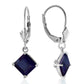 Precious Facade Sapphire Earrings