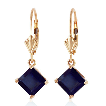 Precious Facade Sapphire Earrings