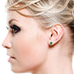 Soulful Edge Emerald Earrings