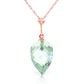 Luminous Sparkle Blue Topaz Necklace