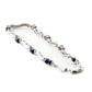 Rhythmic Flow Diamond And Sapphire Bracelet