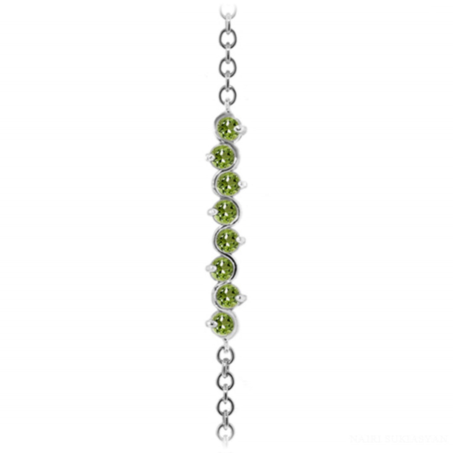 Subtle Radiance Peridot Bracelet