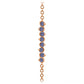 1.55 Carat 14K Solid Gold Bracelet Natural Tanzanite