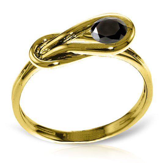 Lockstone Black Diamond Ring