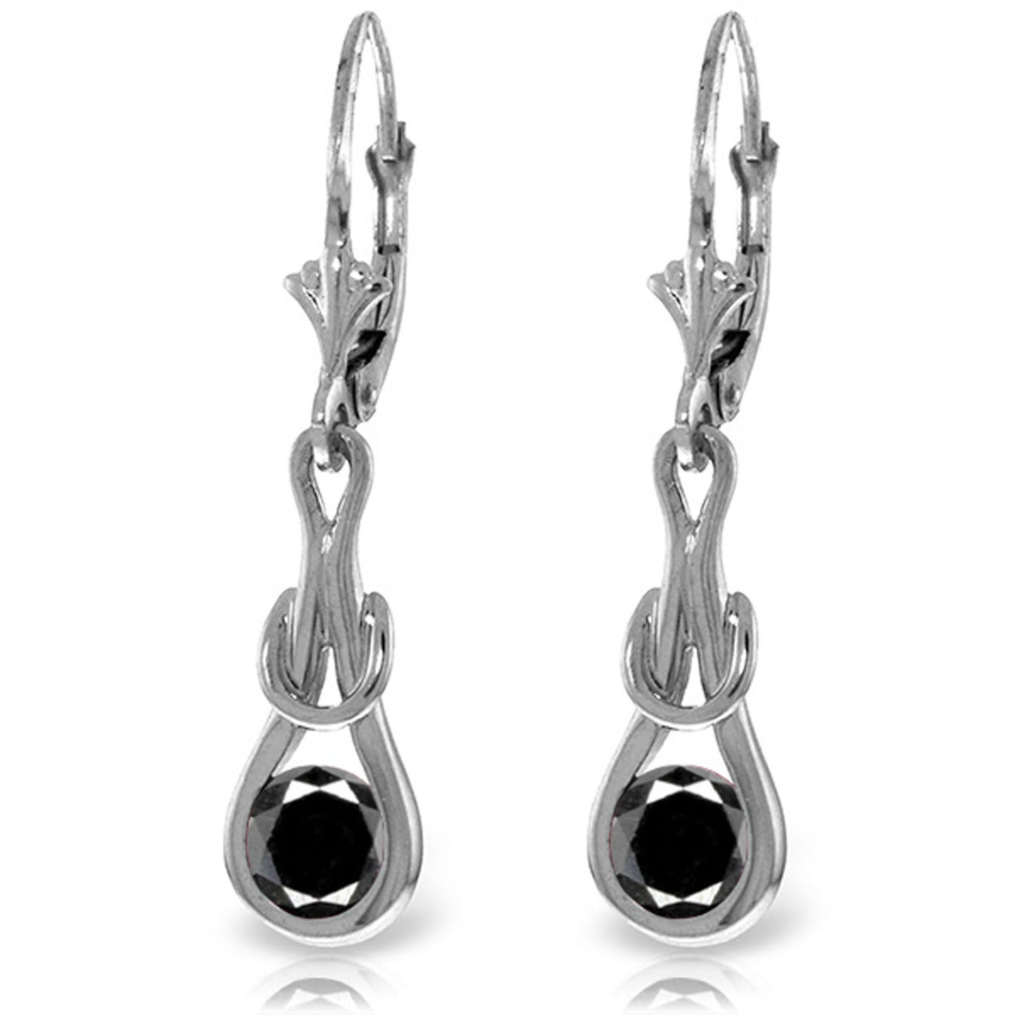 Lockstone Black Diamond Earrings