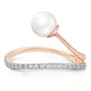 Eternal Pearl Diamond and Pearl Ring